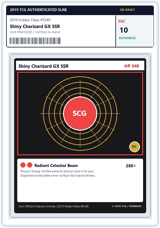 Shiny Charizard GX SSR