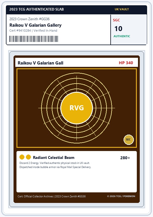 Raikou V Galarian Gallery